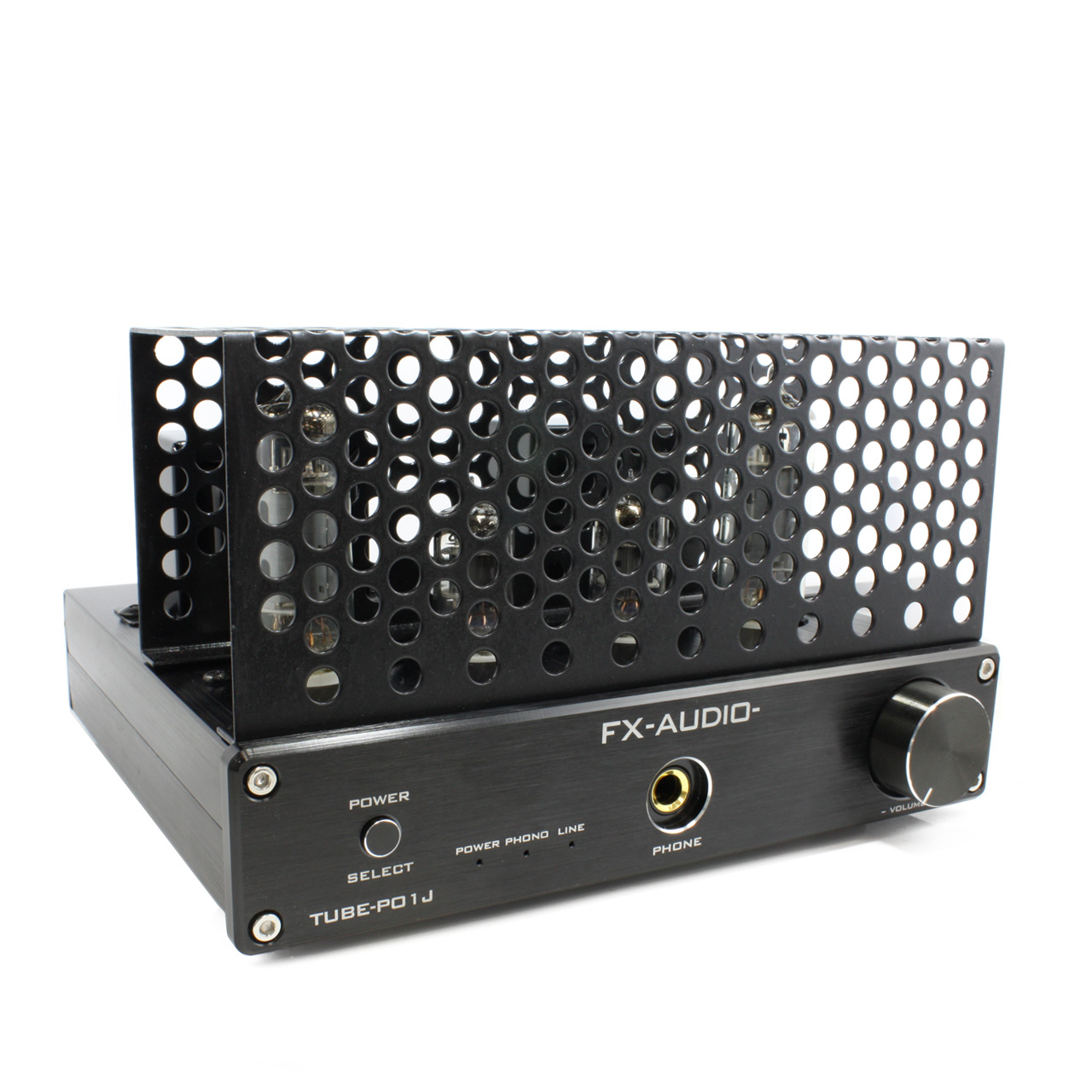 シングルエンド純A級 真空管プリメインアンプ FX-AUDIO-『TUBE-P01J