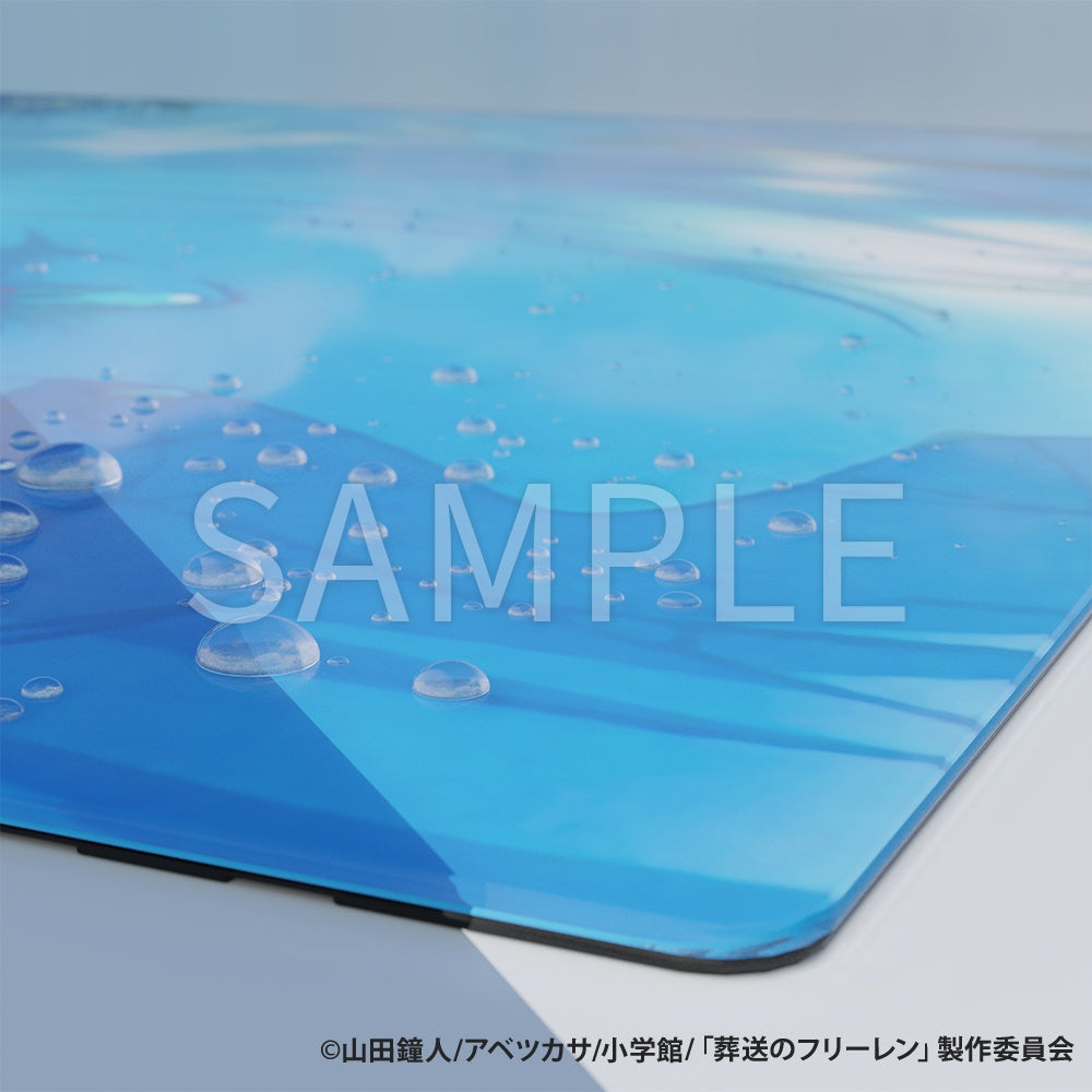 葬送のフリーレン』AMICIS Superglide 2 ガラスマウスパッド Blue