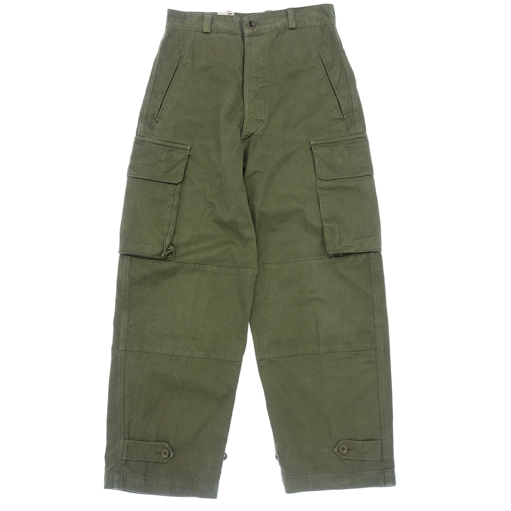 FRENCH ARMY】フランス軍 M47 カーゴパンツ 後期 オリーブ サイズ 21