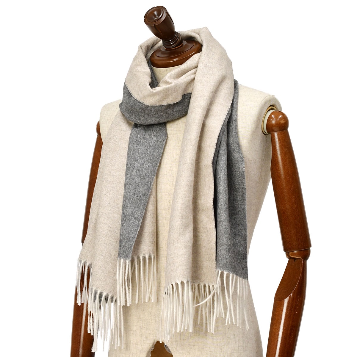 PIACENZA【ピアチェンツァ】リバーシブルマフラー MIRROR 82249 750 13