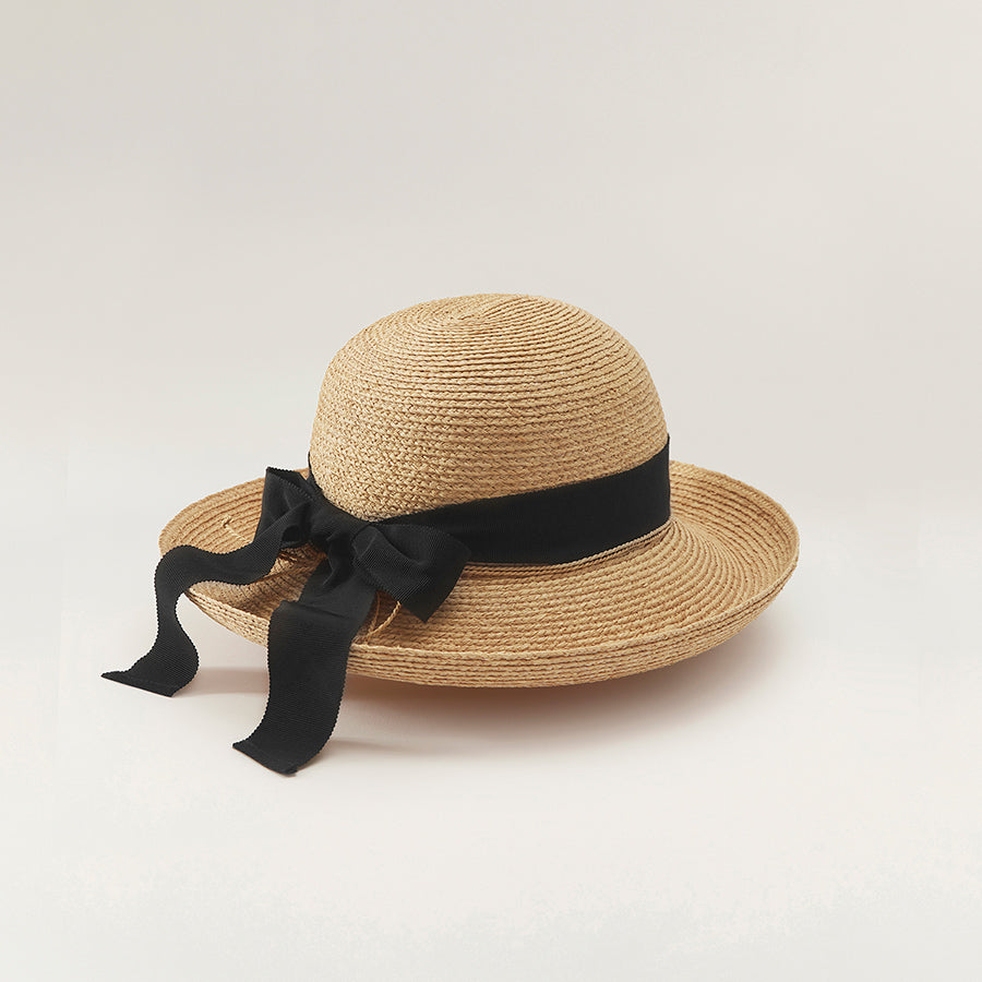 Newport SB | Natural Midnight Women's Hat | Helen Kaminski