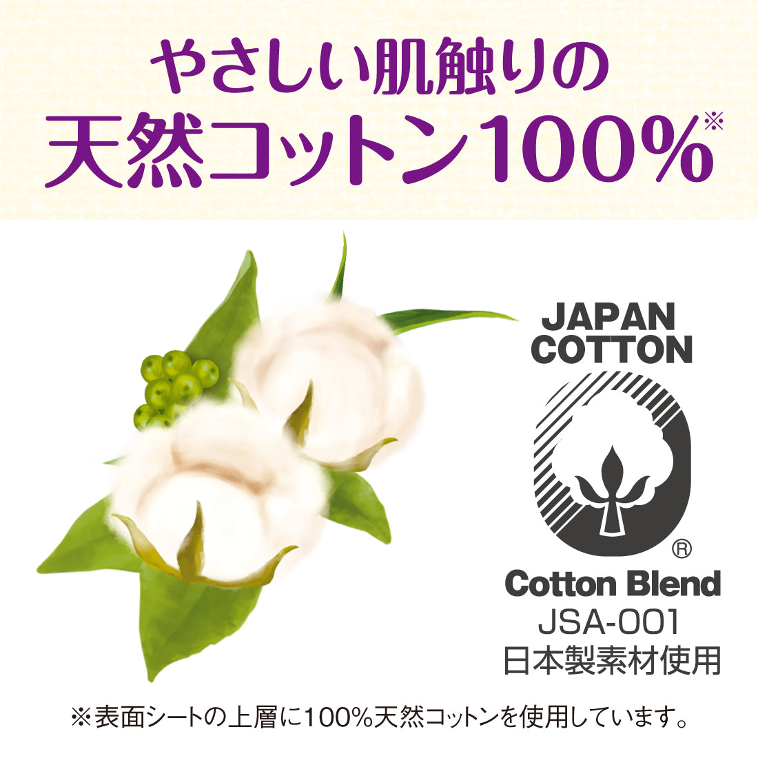 アテントコットン100％自然素材パッド多い時・長時間も安心 大容量22枚