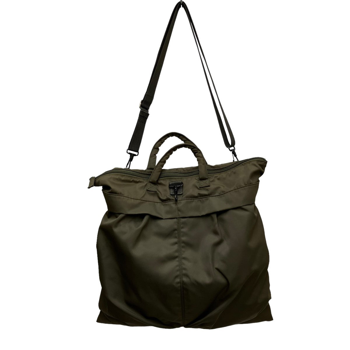 HELMUT LANG(ヘルムートラング) 本人期ヘルメットバッグ カーキ