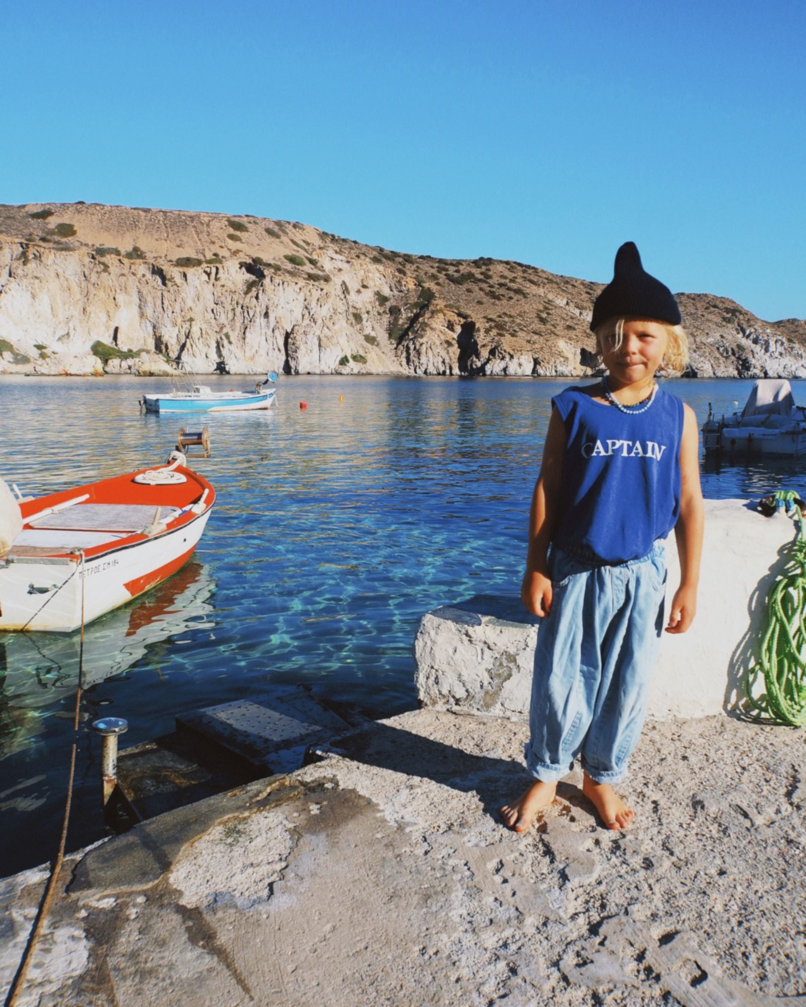 captain singlet | lapis blue – ZIGGY ZAZA