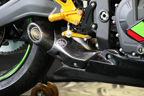 Ninja ZX-25R (2020-) マフラーヒートガードSTD --