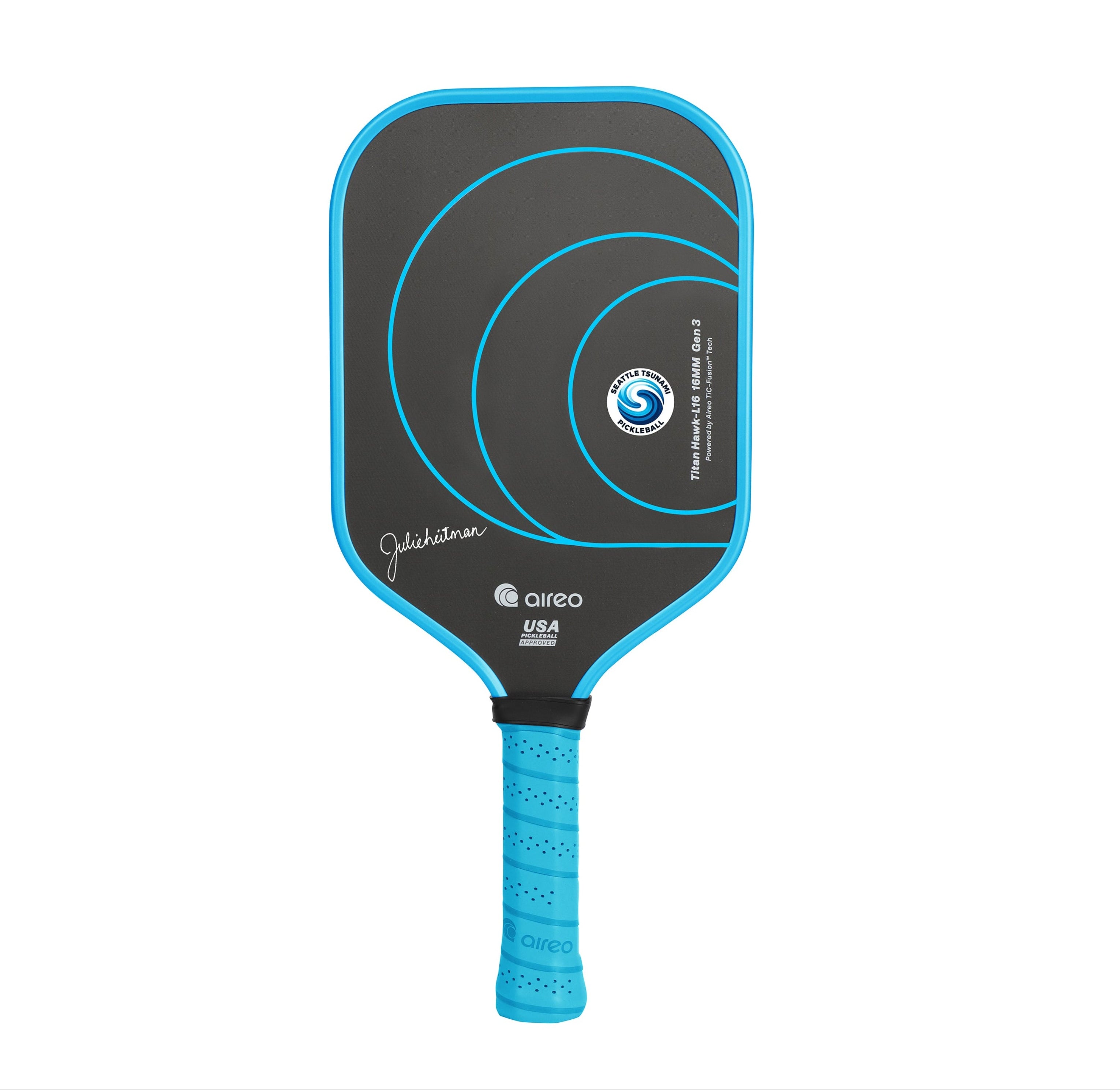 Titan Hawk-L16 Gen 3 Titanium Pickleball Paddle for Pros – Aireo