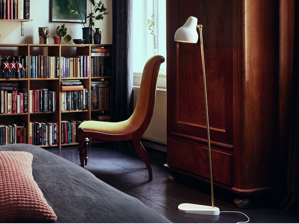 VL38 Floor Lamp | VL38 フロアランプ by Vilhelm Lauritzen | Louis