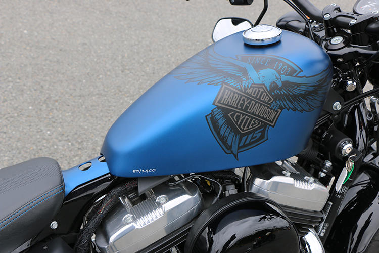 スピード感が凄い！ “ボバー”スタイルのハーレーダビッドソン「FORTY