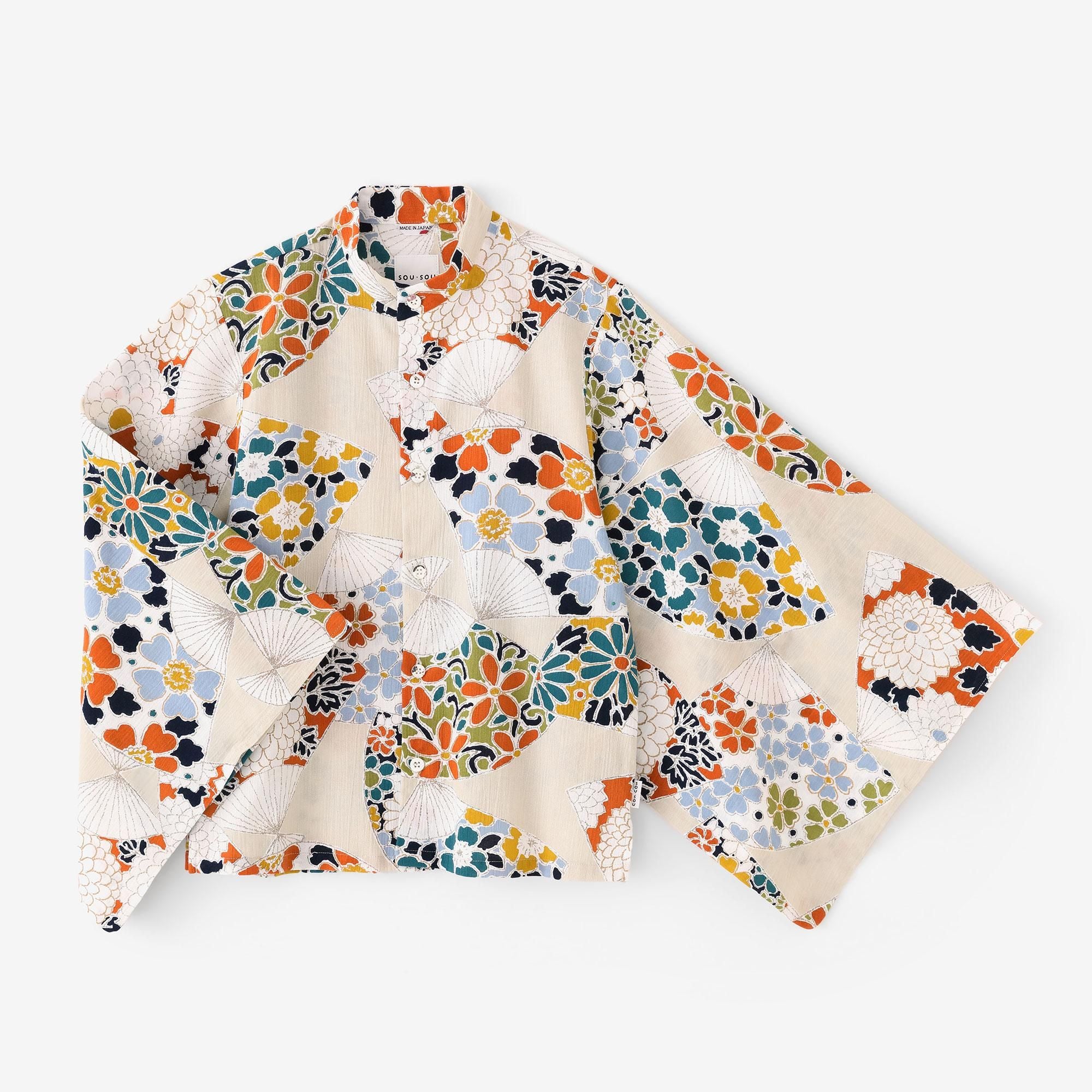 3月3日頃発送予定】高島縮 20/20 草衣（そうい） 上（うえ）／扇（