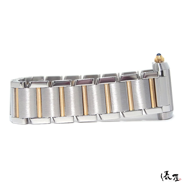 極美品】カルティエ K18×SS タンクフランセーズ SM コンビ【生産終了
