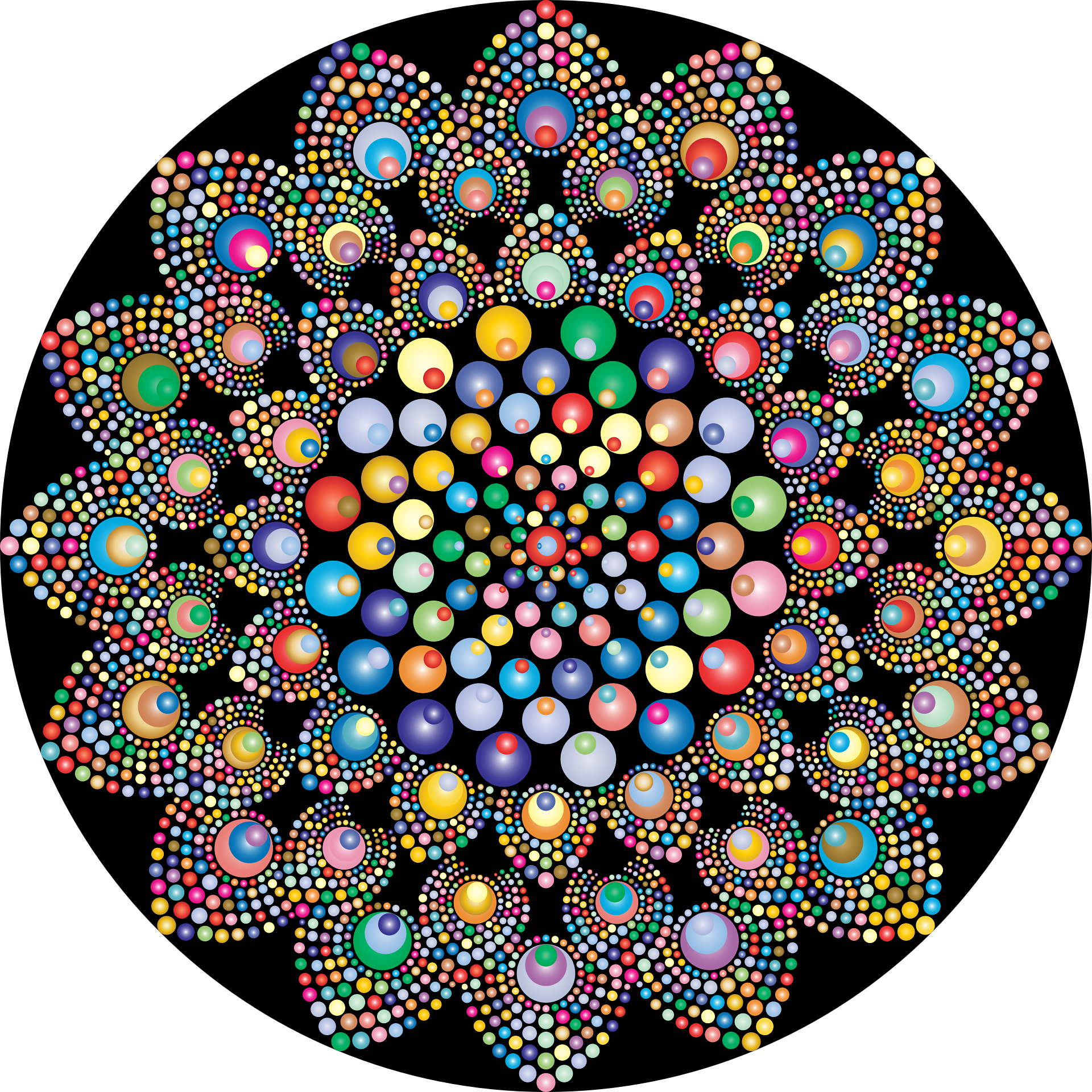 点描曼荼羅とは？繊細なドットで表現する美の世界 | 曼荼羅アート