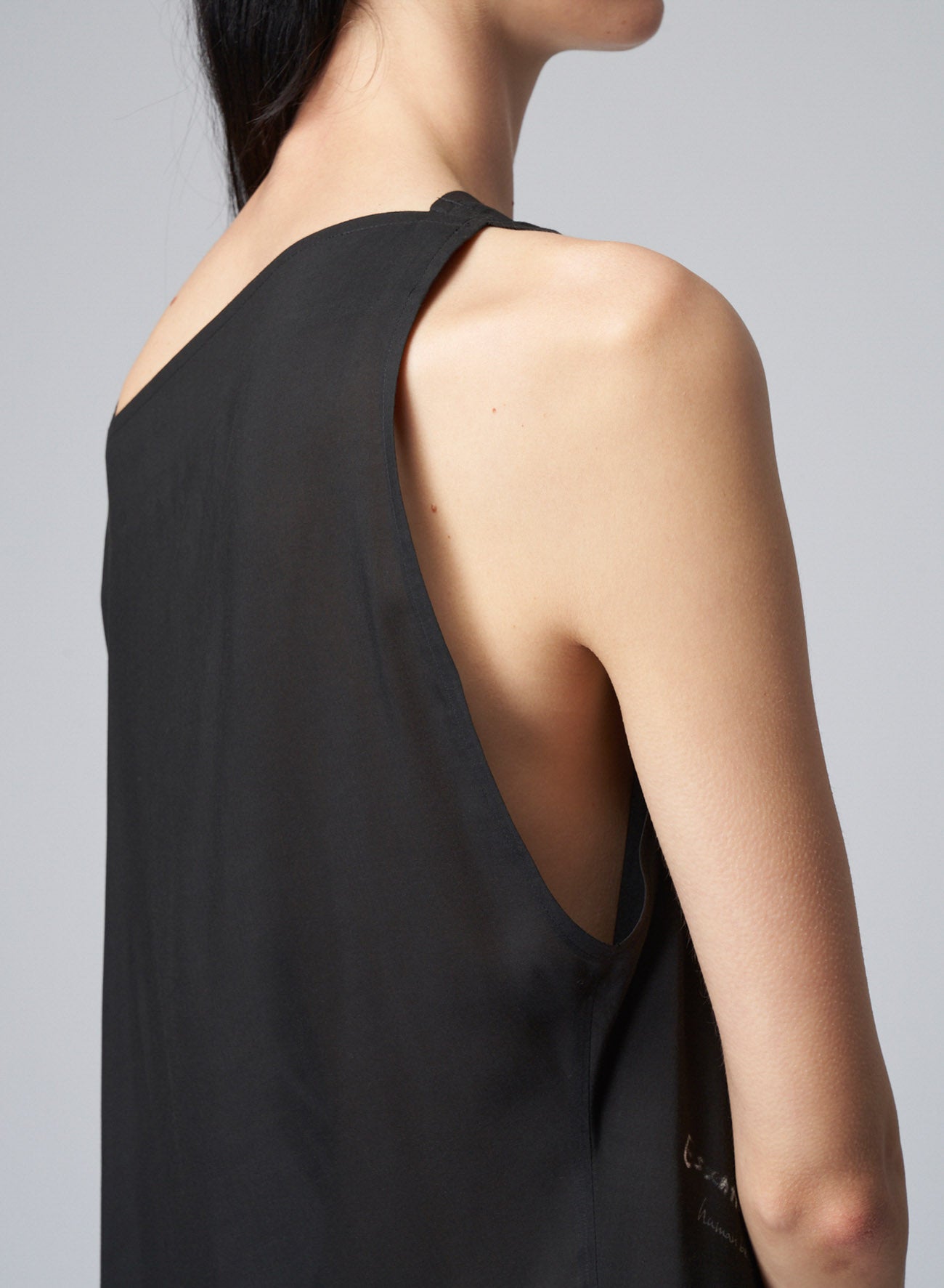 LIMI FEU PRINTED ASYMMETRIC DRESS – THE SHOP YOHJI YAMAMOTO