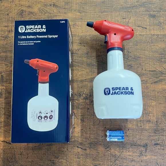 電動霧吹き】SPEAR&JACKSON スプレー – Tool Shop Vulcan