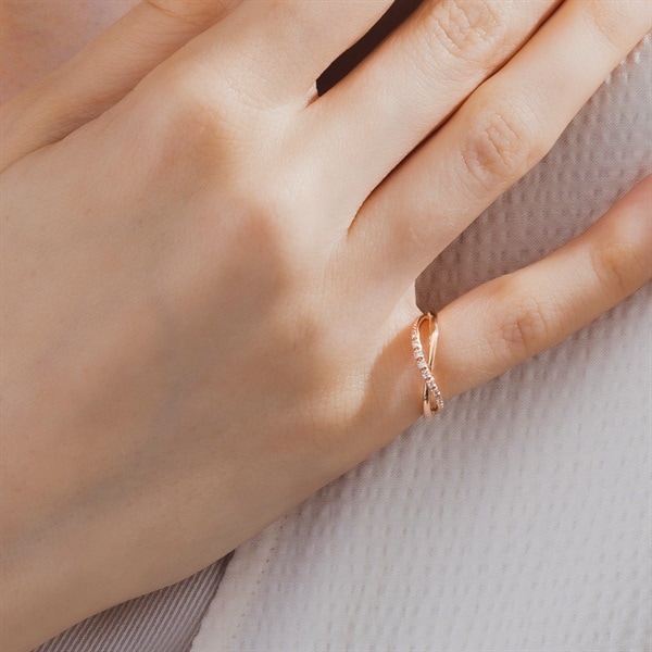 K10ピンクゴールド ピンキーリング | 111916143103 | 【公式】4