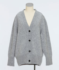 アルパカウール縮絨ニットカーディガン – TOQUE_al