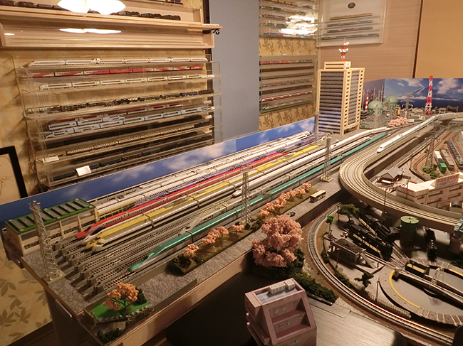 あぶさんのNゲージジオラマルーム 大ジオラマ 昼シーン