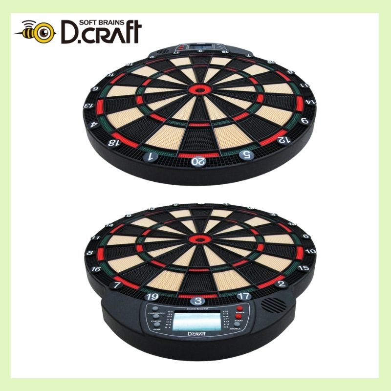 楽天市場】ダーツボード 電子 エレクトリックボード501 ディークラフト