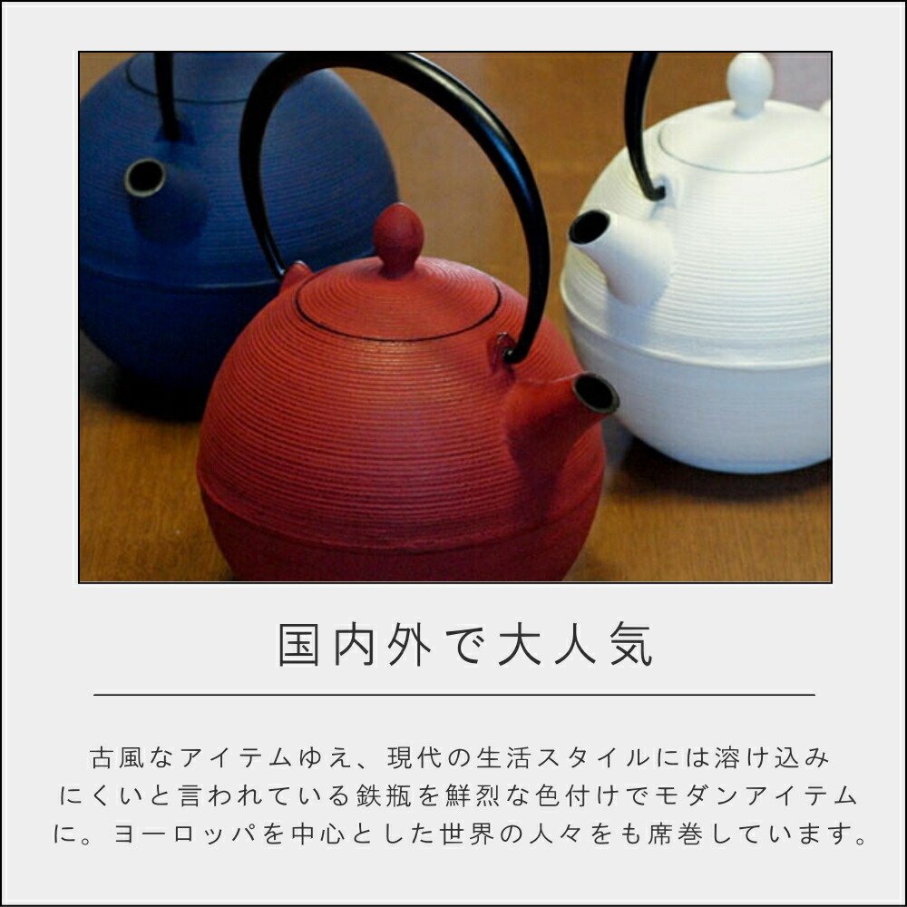 楽天市場】【特典付】( 藍花 aika 南部鉄器 鉄急須 日の丸 ) 正規品
