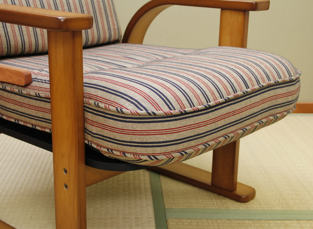 楽天市場】中居木工 肘付き高座椅子 「おやおもい」 リクライニング