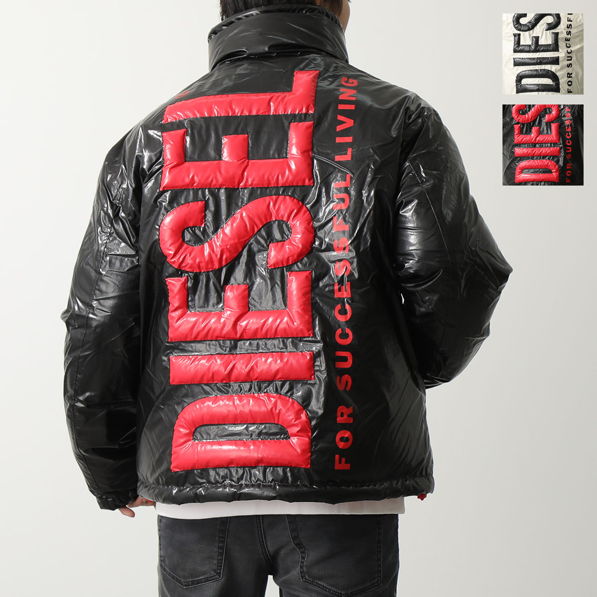 楽天市場】DIESEL ディーゼル 中綿ジャケット W-JUPIT A10607 0JKKL