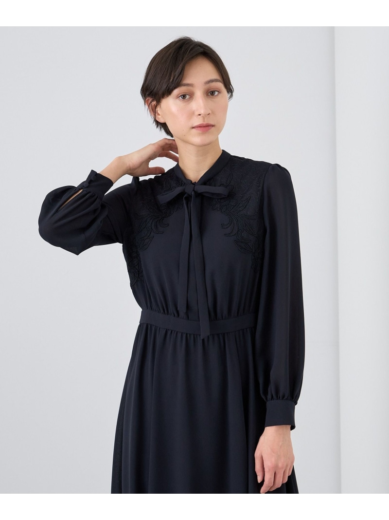 ホップフラワーレースフレアワンピース|ANAYI OFFICIAL アナイ ANAYI