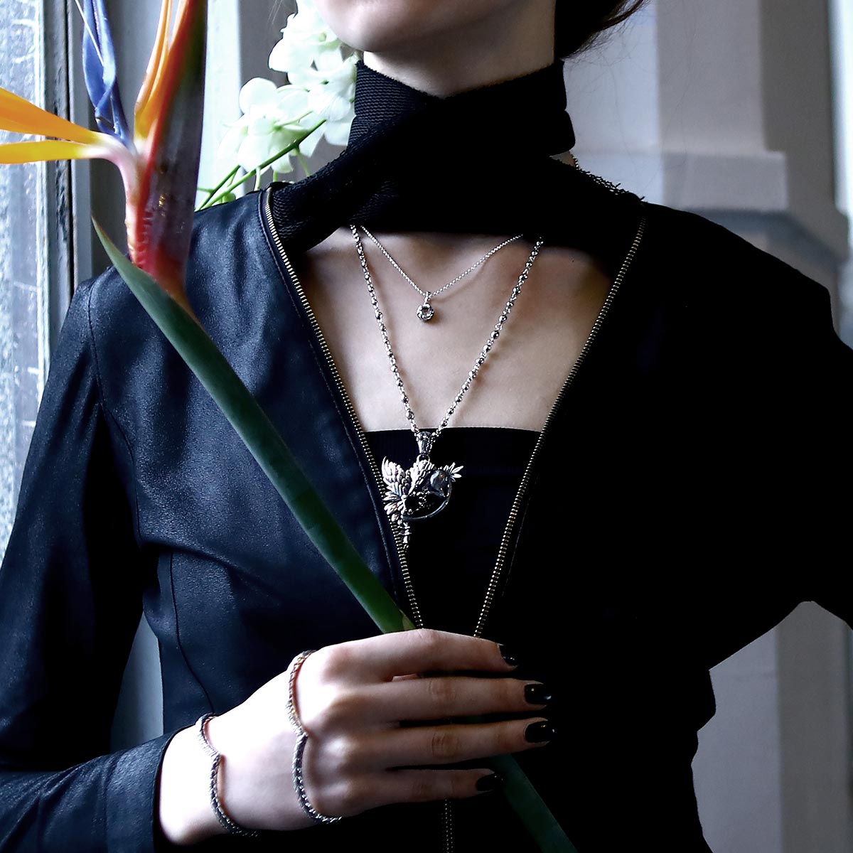 楽天市場】[公式] ブラッディマリー レインドロップ ネックレス 雨粒