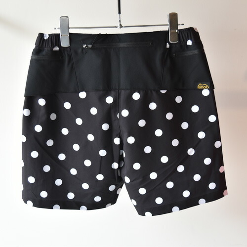 楽天市場】ranor (ラナー) DOTS MIDDLE SHORTS ブラック×ホワイト BLK