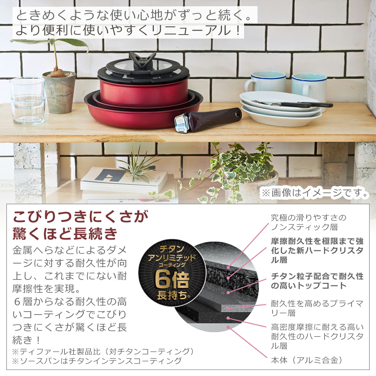 楽天市場】ティファール フライパン22cm + フライパン26cm インジニオ