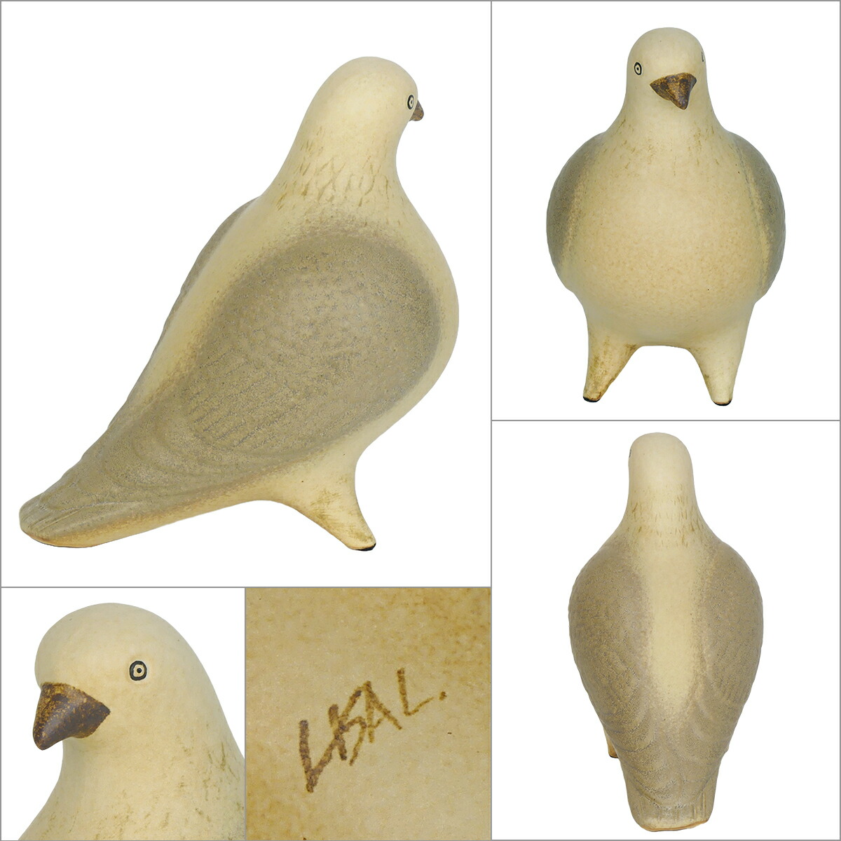 楽天市場】【ポイント5倍 3/5】リサラーソン 置物 ハト 鳩 動物 鳥