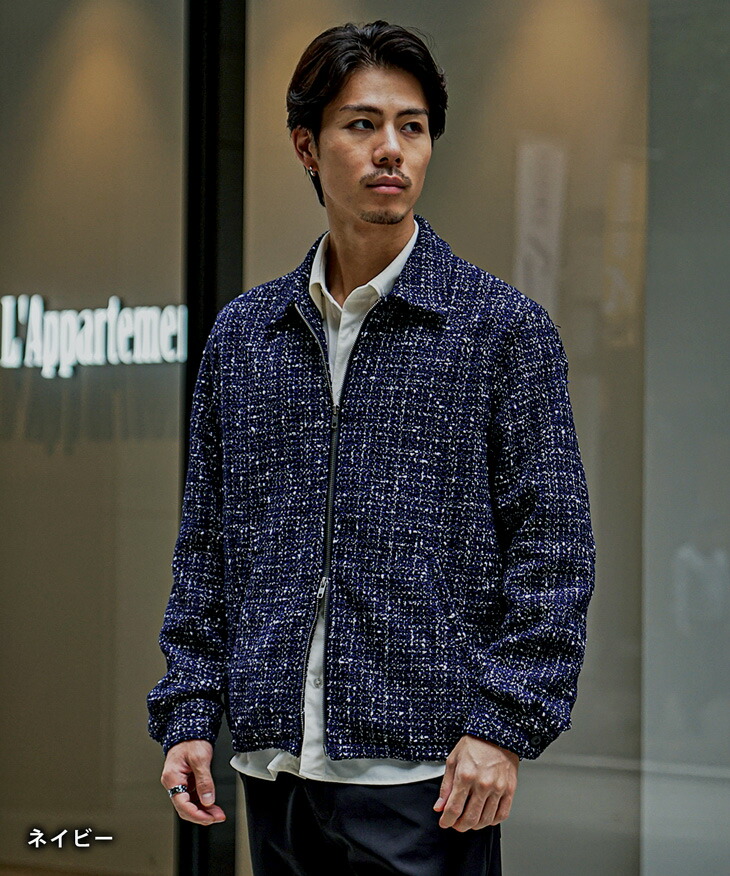 楽天市場】スイングトップ メンズ ブルゾン スウィングトップ ダブル