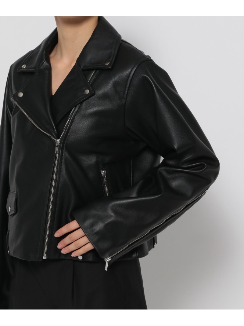 楽天市場】レザーライダースジャケット HARE ハレ ジャケット