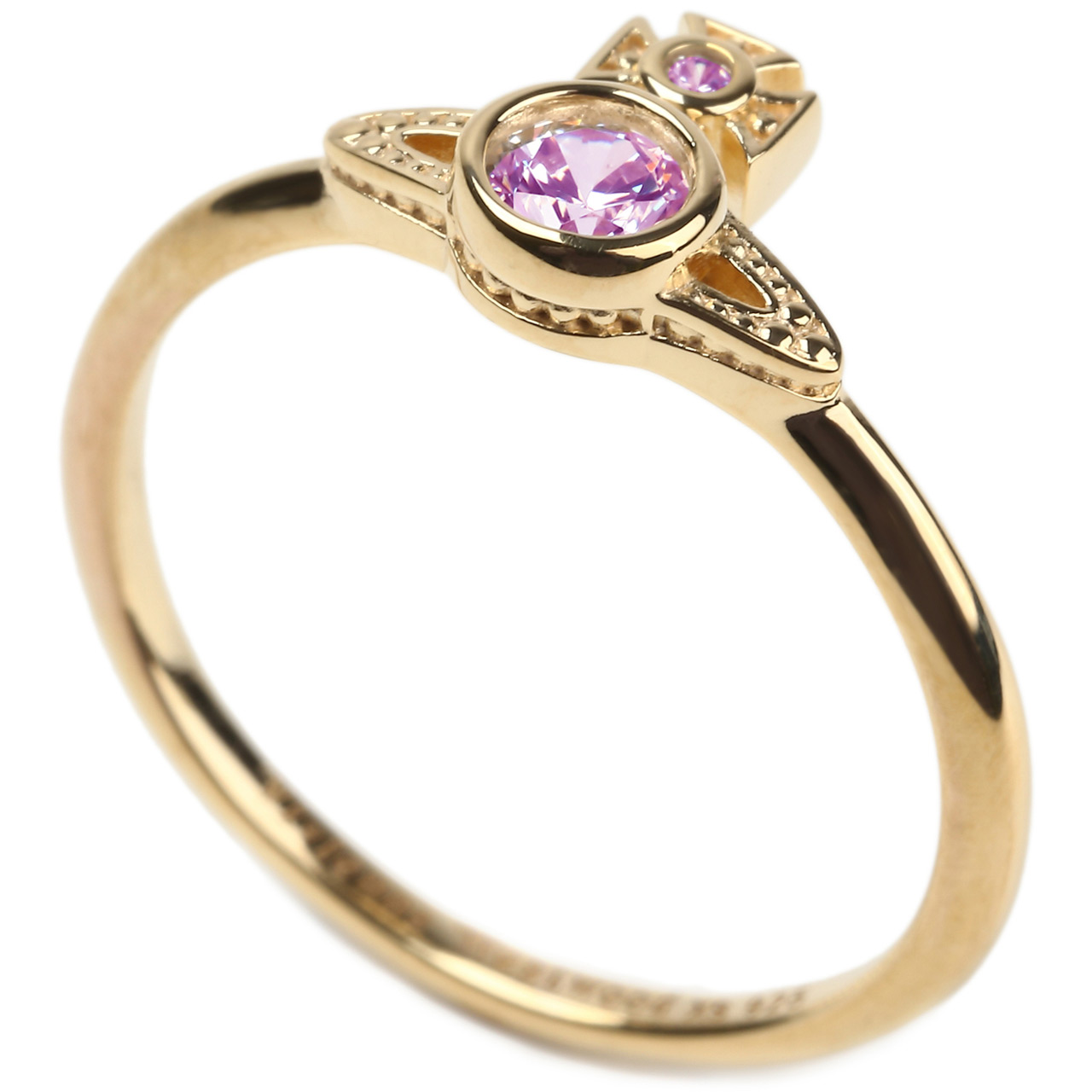 楽天市場】vivienne westwood リング（カラーゴールド）の通販