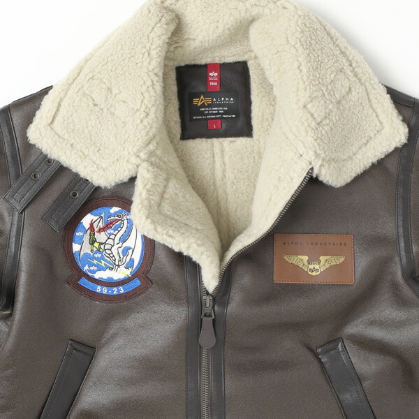 楽天市場】アルファ Alpha Industries B-3 TA1689 パッチドフェイク