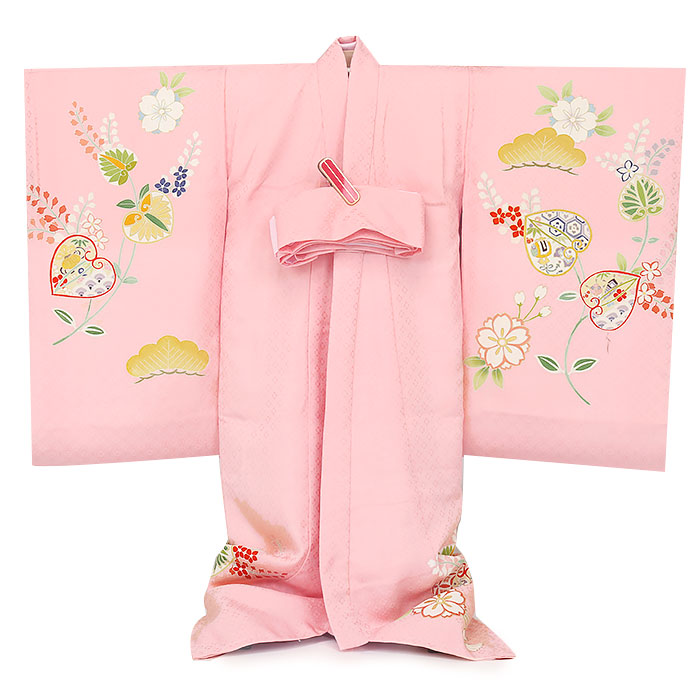楽天市場】お宮参り 着物 女の子 絹100% 正絹初着 掛け着 産着 モダン