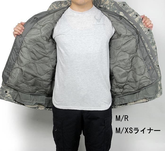 楽天市場】アメリカ軍 ACU デジタルカモ M-65 フィールドジャケット