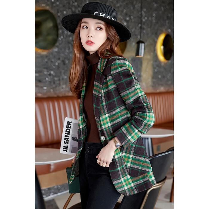 楽天市場】トラッド アウター コート ジャケット チェック テーラード