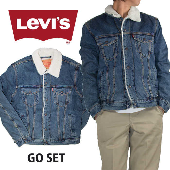 楽天市場】LEVI'S リーバイス ボアジャケット ジャン USAモデル 大きい