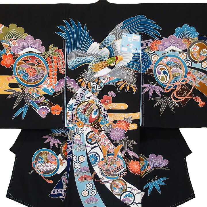 楽天市場】お宮参り 産着 赤ちゃん 男の子 男児 着物 長襦袢 祝着