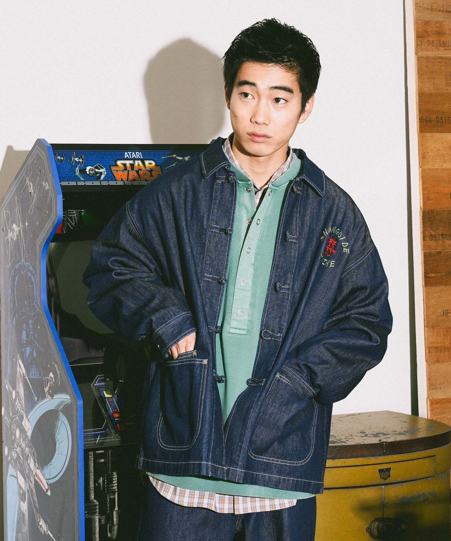 niko and ｜[niko and JEANS] EMBROIDERED DENIM JACKET