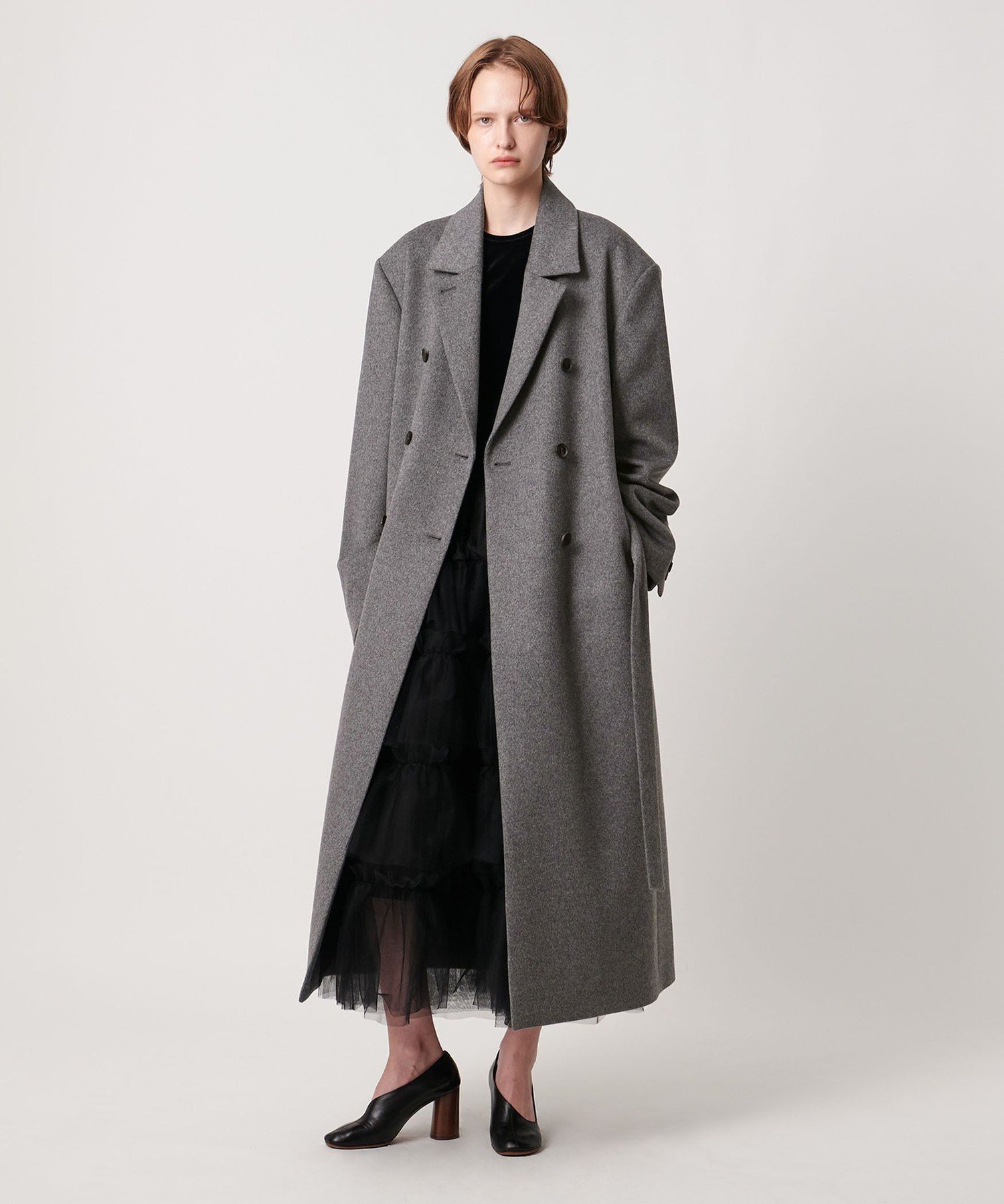 楽天市場】グレー コート（素材（生地・毛糸）カシミヤ）の通販