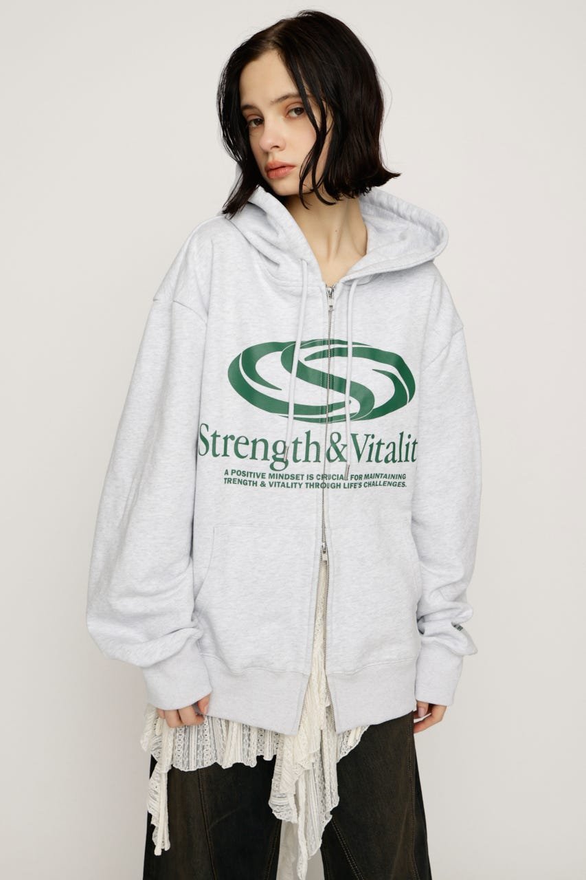 SLY｜PRINT OVER HOODIE | Rakuten Fashion(楽天ファッション／旧楽天