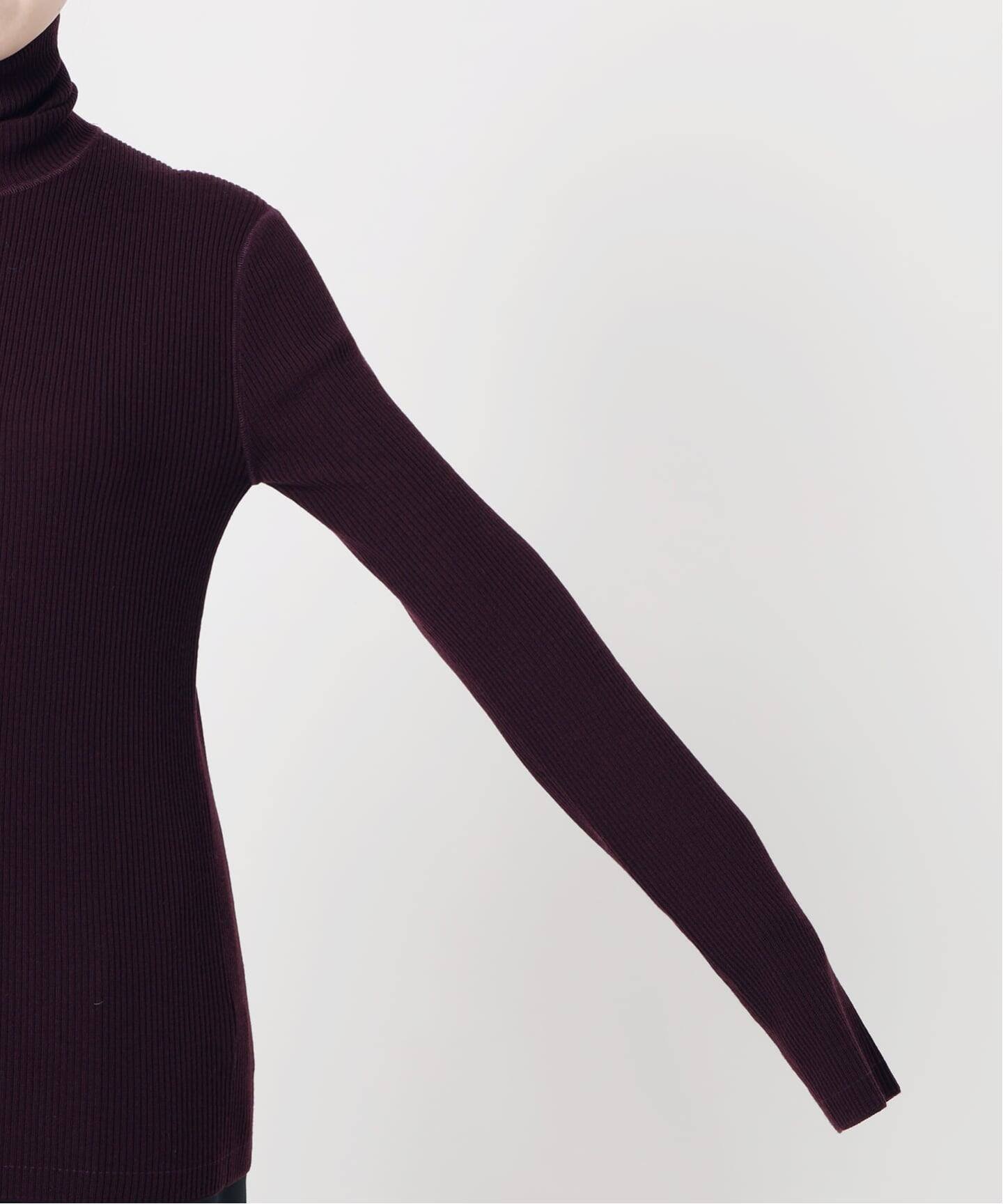 VERMEIL par iena｜Embraced wool RIB Turtle ニット | Rakuten