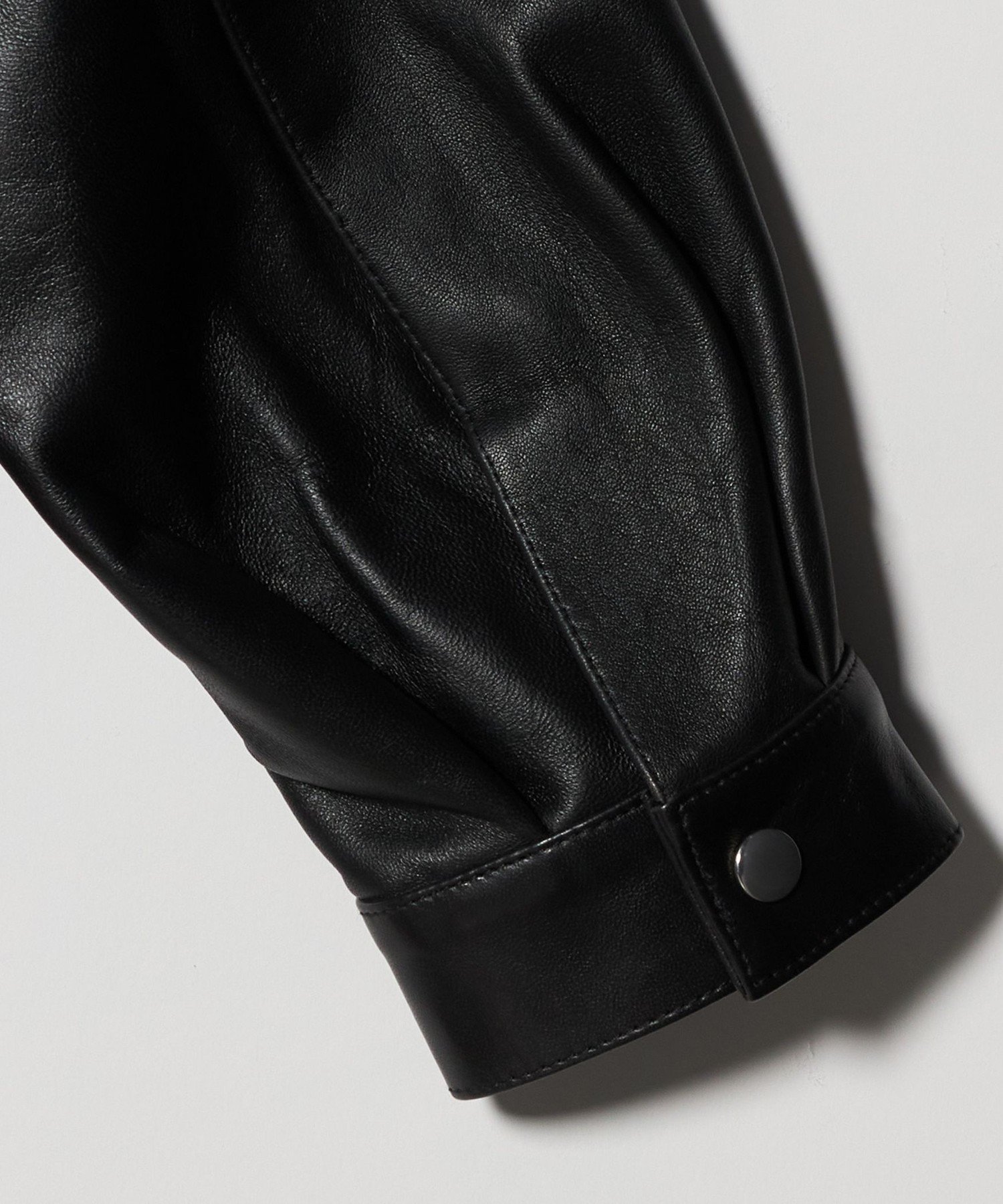 BEAUTY&YOUTH UNITED ARROWS｜セミベジタブル レザー トラッカー