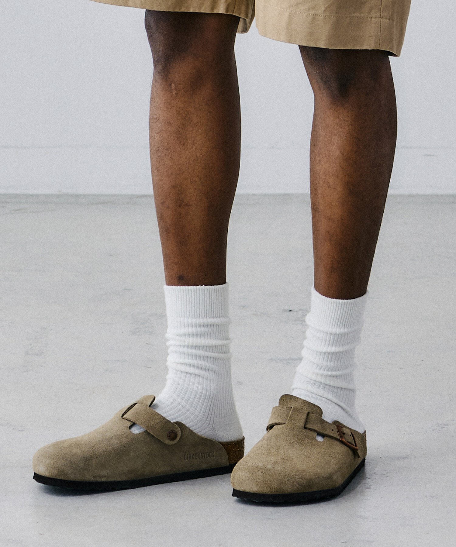 Bshop｜BIRKENSTOCK | Boston LEVE TAUPE MEN | Rakuten Fashion(楽天