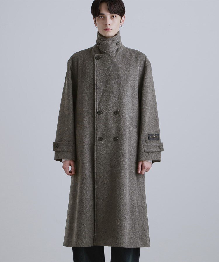 tk.TAKEO KIKUCHI｜ダブルオーバーチェスターコート | Rakuten Fashion