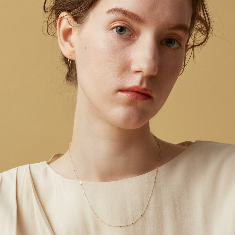 agete｜K10ネックレスチェーン(45cm) | Rakuten Fashion(楽天
