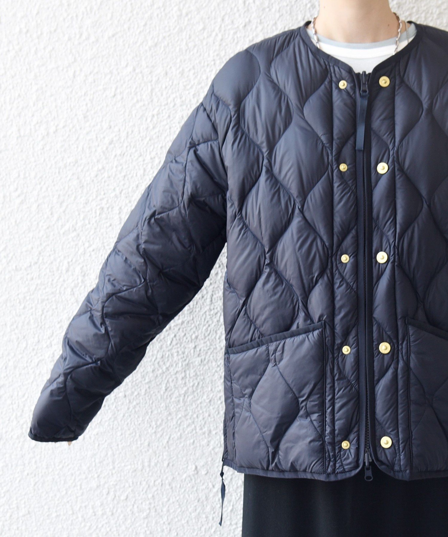 【SHIPS別注】TAION リブ マルチ WAY ダウン ジャケット SHIPS｜【SHIPS別注】TAION:<手洗い可能>リブ マルチ WAY ダウン