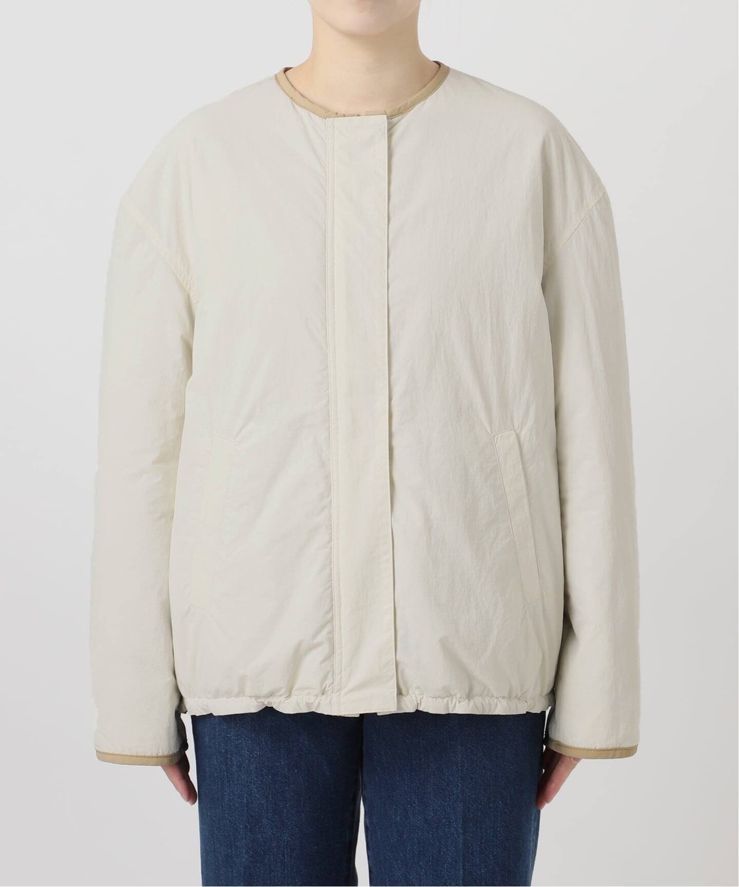 B.C STOCK｜保温性 / ナイロンタフタ / 刺繍キルトリバーシブル