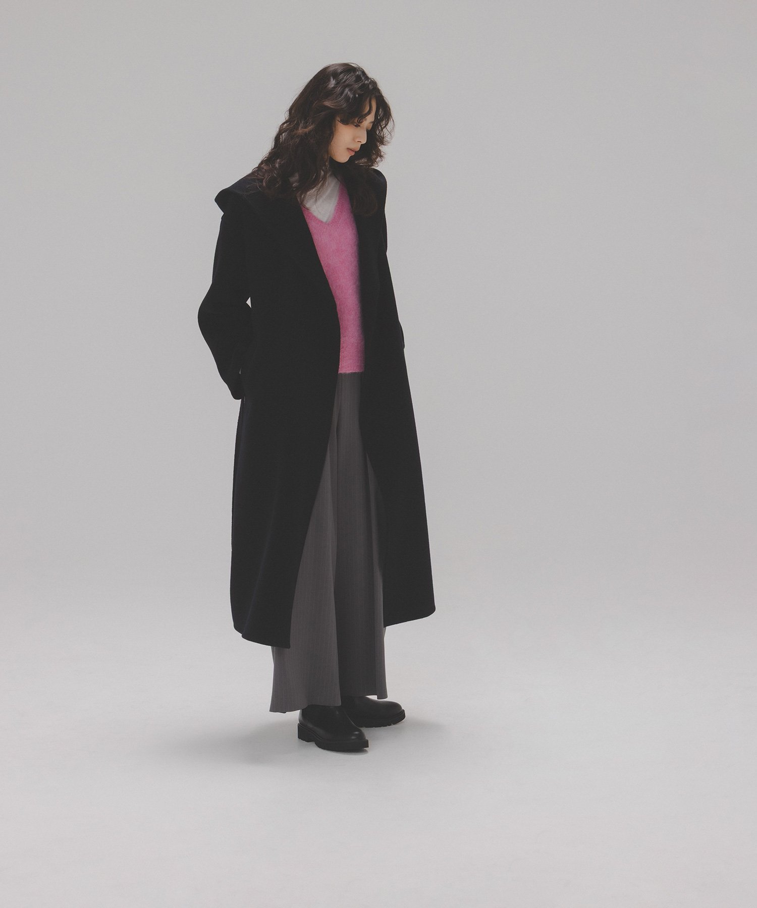 NATURAL BEAUTY BASIC｜フーデッドロングコート | Rakuten Fashion