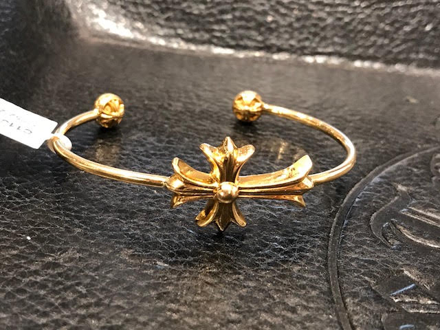楽天市場】CHROME HEARTS SKINNY BANGLE TINY CH CROSS クロムハーツ